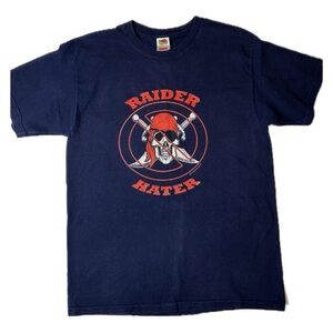 Denver Broncos Vintage Raider Hater Short Sleeve T-Shirt Men’s Size Large Fruit